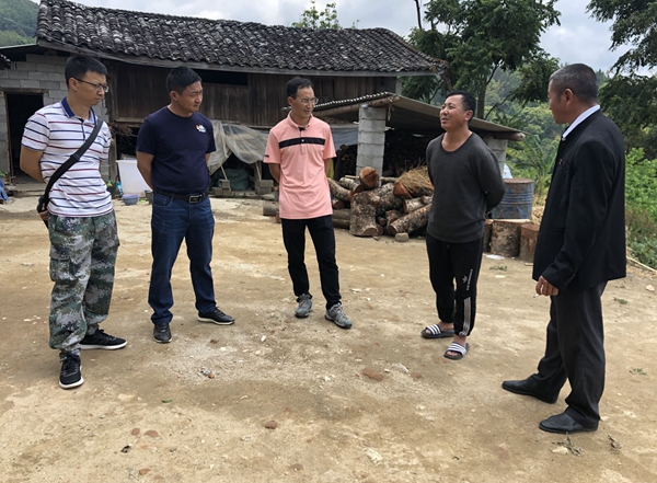 县长郑洪云到王子树乡开展脱贫攻坚挂牌督战