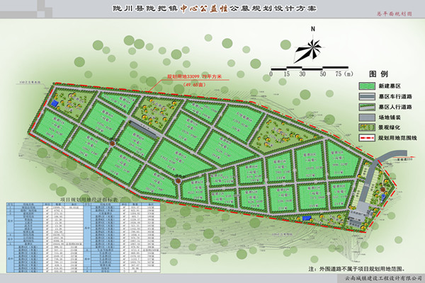 14陇把中心公墓规划