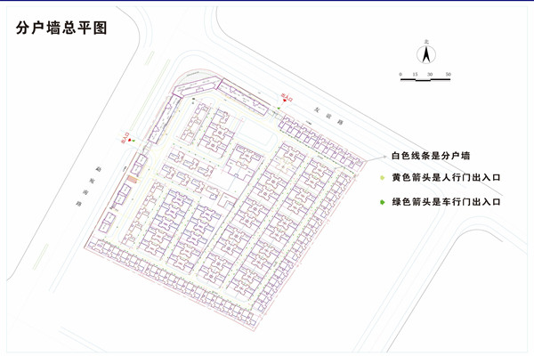 分户墙设计总图