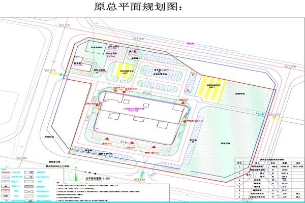 原总平面规划图
