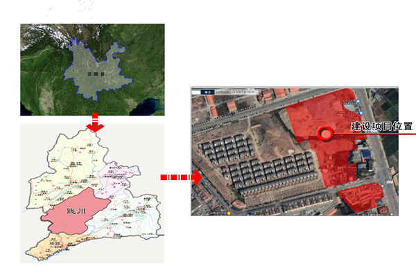 麓川合院区位图