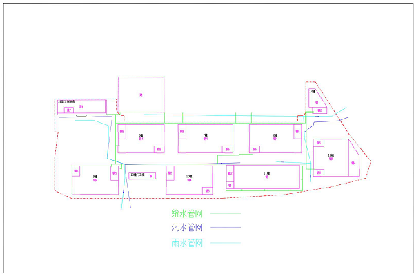 给排水管网图1111