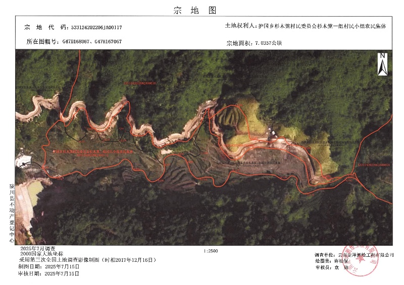护国乡杉木笼村民委员会杉木笼一组村民小组农民集体
