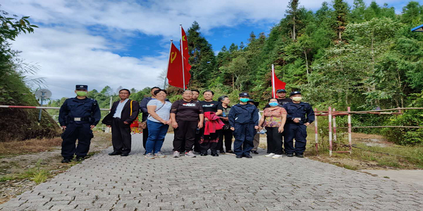 陇川县工业和商务科技局组织开展孝老敬老幸福晚年重阳节活动