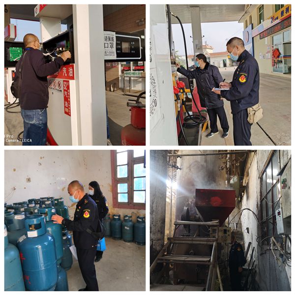 陇川县市场监督管理局开展2021年“两会”“春节”前市场专项检查工作4