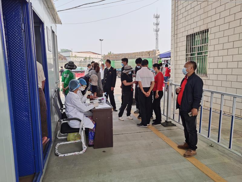 微信图片_20200407143731四月七号早上，省（防艾处处长），州检查组到陇川县辖区边境一线督查指导边境疫情防控工作4