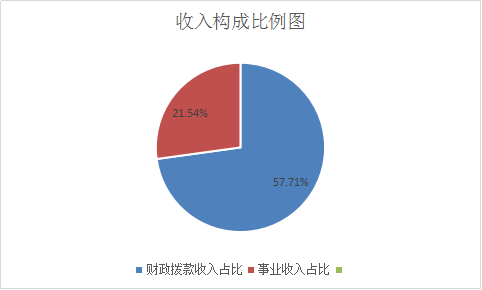 收入构成比例图